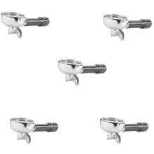 5X 58MM Stainless Steel Coffee Machine Bottomless Filter Holder Portafilter for Rocket/ Expobar Double Mouth/ E61/ FAEMA