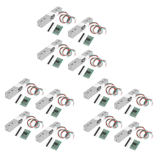 Digital Load Cell Weight Sensor,12Set 5KG Load Cell HX711 AD Weighit Amplifier Module Pressure Sensor Ar Duino Load Cell
