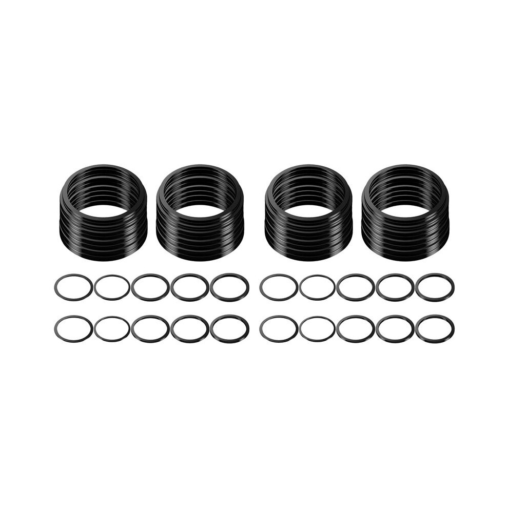 40Pcs Bike Flywheel Hub Washer Flywheel Hub Spacer 1/1.5/2/2.5/3Mm Bottom Bracket Washer Bb For 7 8 9 10 11S Cassette 6033091564865