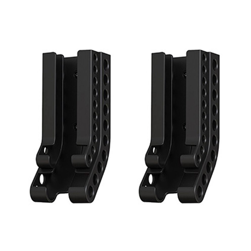 2X Aa/Aaa Battery Storage Bracket Combination Battery Storage Box Battery Wall Storage Bracket Black 6031601161672