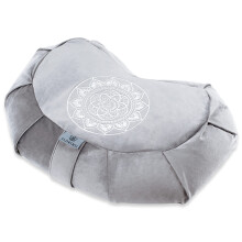 Florensi Meditation Cushion - Comfortable Floor Pillow - Traditional Tibetan Meditation Pillow & Bench with Beautiful Velvet Cover - Large Floor Cush