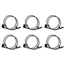 6X 2045400317 ABS SENSOR REAR LEFT RIGHT for C-CLASS W204 C204 S204 01.2007