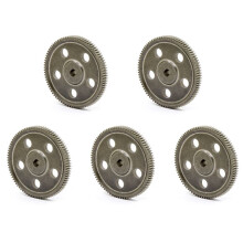 5X Metal Spur Gear 87T for HSP RGT E86100 Upgrade Parts 180024 RC 1/10 Rock Crawler 94180 86100,Copper