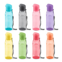 MILTON Sports Water Bottle Square Juice Box 8 Set 10 oz. Great for Juices Milk Smoothies Plastic Wide-Mouth Reusable Leak Proof Drink Bottle/Carton f