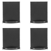 4X Car Center Console Sliding Shutters Cup Holder Roller Shutter Cover for - C-Class W203 2000-2007