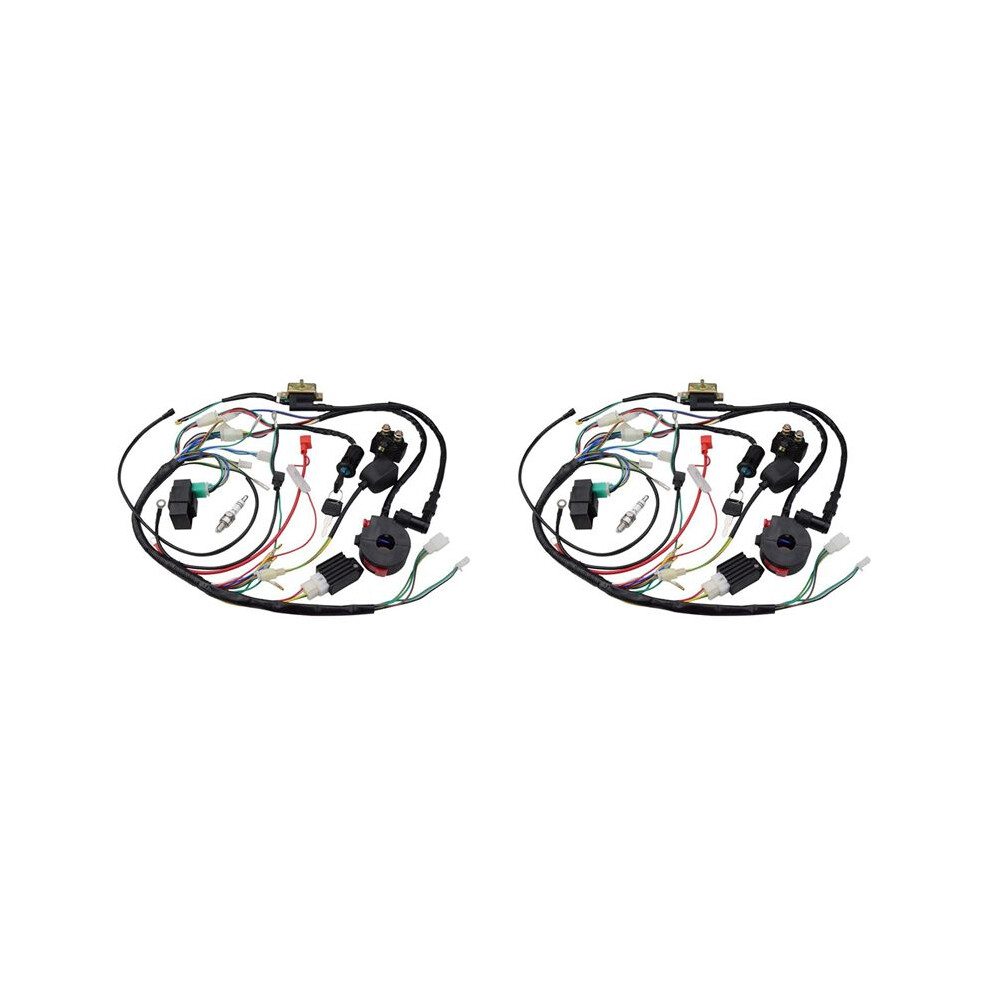 16X Atv 150Cc 200Cc 250Cc Ignition Coil Harness Assembly Wiring Harness Coil Rectifier Cdi Atv 6034050082185