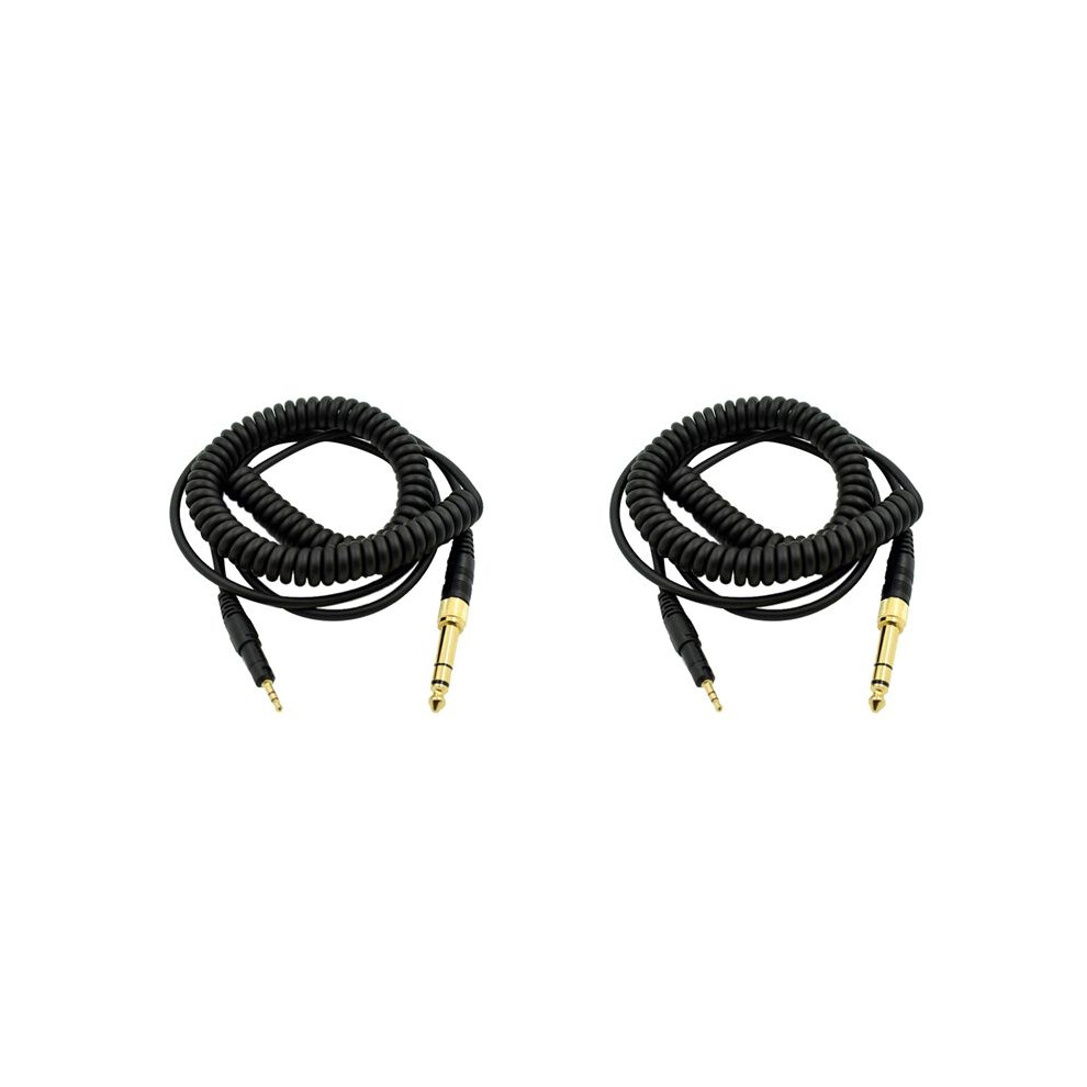 2X Headphone Adapter Spring Audio Cable Cord Wire Diy Replacement For Ath-M50x Ath-M40x Hd518 Hd598 Hd595 Headset 4711470727057