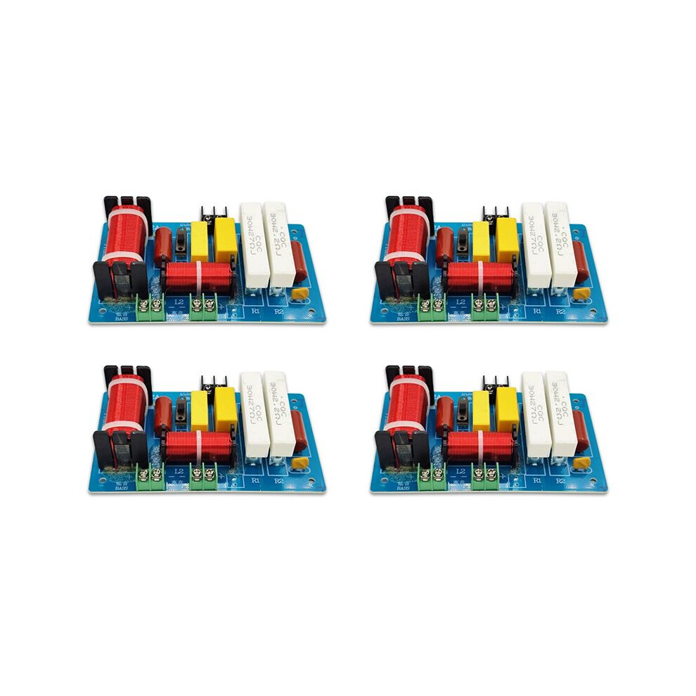 4X Pa-2A 450W 2 Way Audio Speaker Divider Treble Bass Frequency Divider Ktv Stage Professional Speaker Crossover 4712997462377