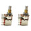 2X Potentiometer Push Pull  Gitarrkontroll Pot Elektrisk Gitarr Tonvolymdelar B250K 1