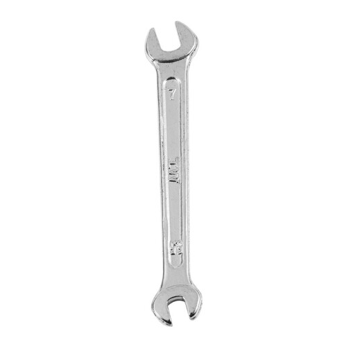 4X Silver Tone 5.5mm X 7mm U Shape Double Open-Ended Wrench Tool 2
