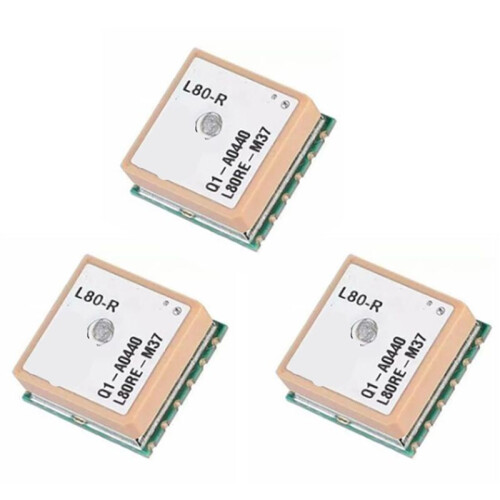 3X Quectel L80 L80-R L80RE-M37 GPS Module with an Embedded Patch Antenna Ultra Compact GPS POT Module Patch  Top