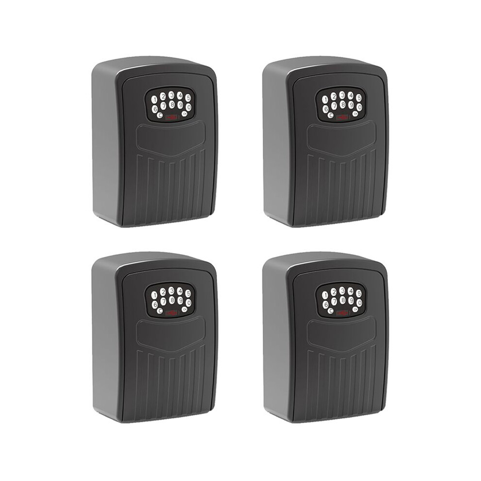 4X Tuya Key Box Storage Lock Box Life App Wall Mount Security Anti-Theft Lockbox-Password 6031478386604
