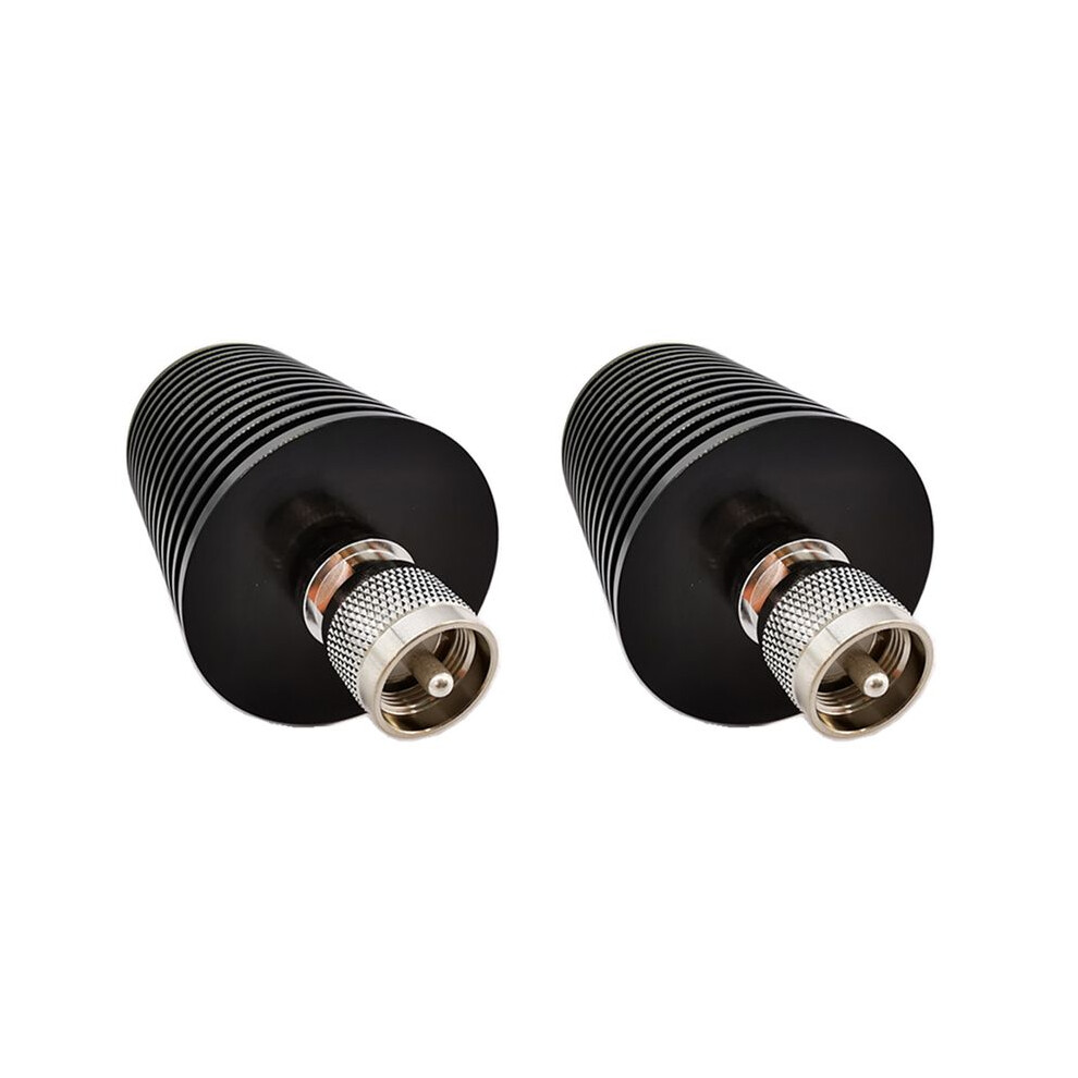 2X Rf Coaxial Dummy Load 50W U Style Uhf Pl259 M Male Plug Connector 50 Ohm -500Mhz Dummy Load 6032636685485