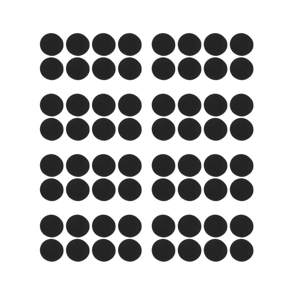 32 Pair 60Mm Replacement Ear Foam Earphone Pad Covers For Headset Headphone Black 6033963993274