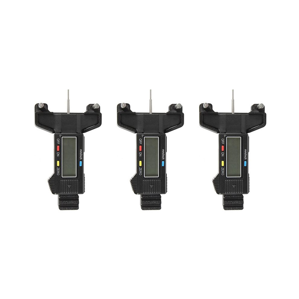 3X 3D Printer Parts 2Gt Timing Belt Elastic Tensiometer Synchronous Belt Tension Gauge Tester Detection Black 6032269469346
