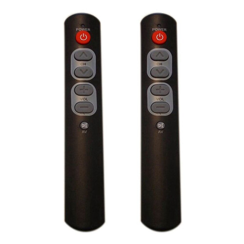 4PCS Universal 6-Button  Remote Control IR Copy Learning Function Remote Control for TV, STB, DVD, DVB, VCR A