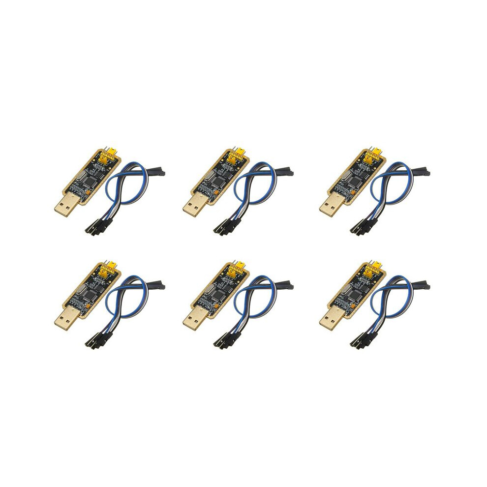6X Ft232 Ft232bl Ft232rl Ftdi Usb2.0 To Ttl Download Cable Jumper Serial Adapter Module For Suport Win10 5V 3.3V 6032125421266