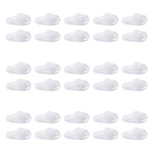 Protege-Nez en Silicone Doux pour les Lunettes (Transparent, 15 Paires)