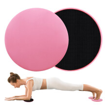 2Pack Gliding Discs, Dual Sided Core Sliders Core Sliding Discs Exercise Slider Ultimate Core Trainer Gym Home Abdominal Total Body Workout Gliders G