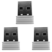 3X Mouse Jigglers Mover Undetectable Automatic USB Port Shaker Wiggler for Laptop Keeps Computer Awake White