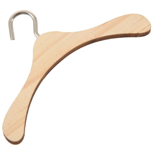 60pcs Wooden Hanger for 1/4 BJD Dolls 1