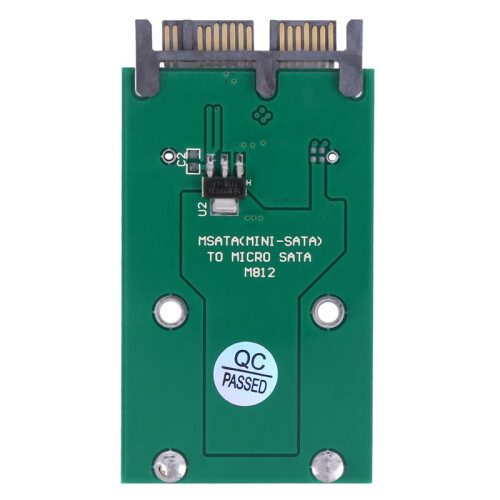 2X  PCI-e MSATA SSD una 1.8 Pulgadas Micro- Adaptador Convertidor Tarjeta Módulo Módulo Tarjeta 2