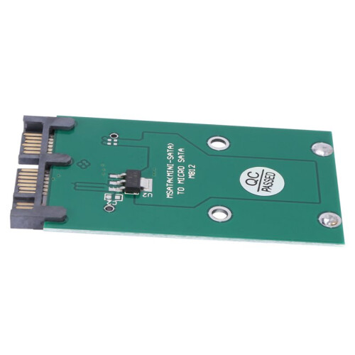 2X  PCI-e MSATA SSD una 1.8 Pulgadas Micro- Adaptador Convertidor Tarjeta Módulo Módulo Tarjeta 1