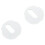20X Toilet  Hinges Screws WC Hole Fixing Easy Installation 2 Pack 8