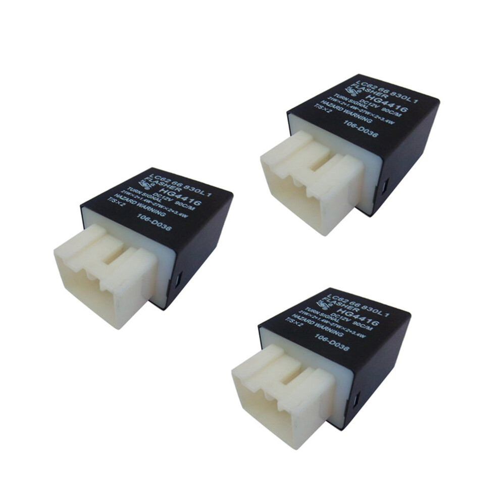 3X Lc6266830 Turn Signals Hazard Flasher Relay For Familia 323 Protege Miata Mpv 6032408052910