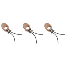 3X Verdicken Rinds Leder Daumen Finger Spitzen Schutz Schutz Ring Lasche Leder Jagd Praxis Bogen Schießen Ziehen Bogen Handschuh Neu