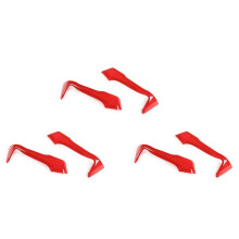 6x Car Inner Door Handle Protective Cover Decoration Sticker for 86 BRZ 2012-2020