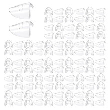 90X Sidoskydd för Skyddsglasögon för Receptbelagda Glasögon Slipon SideShields Sidoskydd Transparent