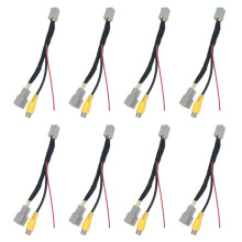8X Auto Rückfahrkamera Cinch Video Rückfahrkamera Konvertierungskabel Adapter für Outlander ASX GF GG ZJ