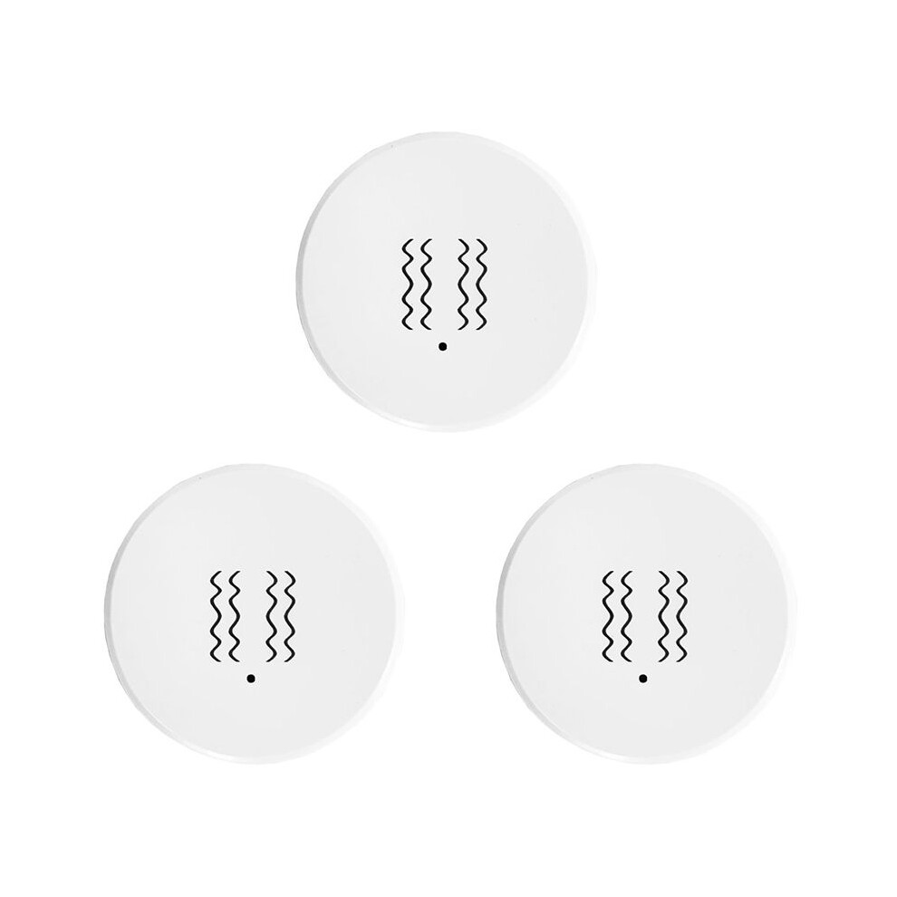 3X Tuya Zigbee Vibration Sensor Tilt Detector Home Security Protection Life App Real- Monitor Alarm 6031702703290