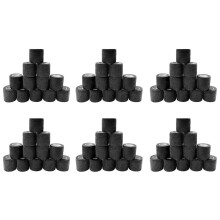 72 Pièces Bandage Auto-Adhésif Élastique Noir 5 cm Bandage Élastique Fixe de Sport pour les Blessures Sportives et le Traitement des Animaux de