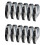 12 Pcs Label Tape Compatible with  Embossing Label Tape for  Label Maker 1880  E-101 9mm X 1