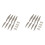 8 Peças RC Hélices CW 12x6 Polegadas para Avião com Anéis Adaptadores 1