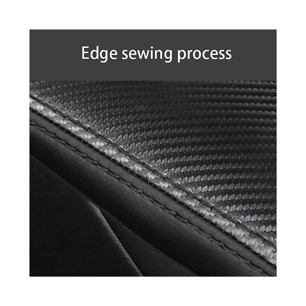 5X Car Carbon Fiber Center Console Leather Armrest Cover For Cx-30 Cx30 2020 Car Styling 6031148266526