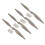 8 Peças RC Hélices CW 12x6 Polegadas para Avião com Anéis Adaptadores 2