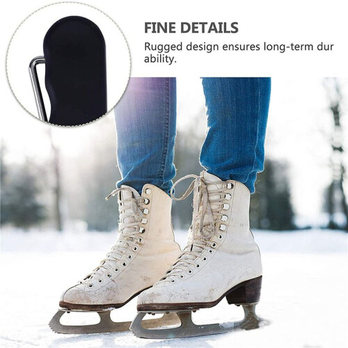 4X Universal Practical for Figure Roller with Extended Hook Durable Ice Hockey Puller Handle Skate Lace Tightener 1