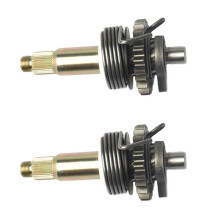2X Assy D'Essieu D'Arbre de DéMarrage de Moto pour YBR125 XTZ125 XTZ YBR 125 XT125Z Ensemble D'Arbre de DéMarrage de Moteur