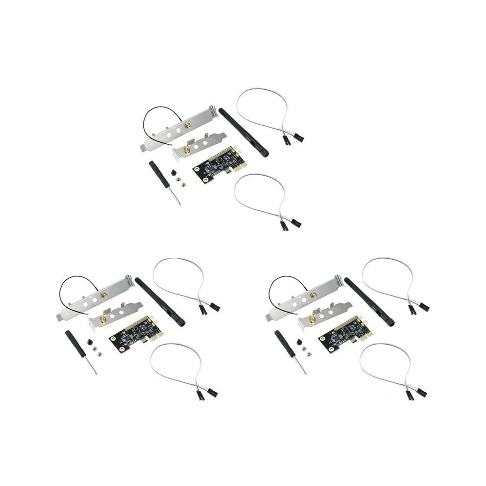 Photos - Cable (video, audio, USB) 3X WiFi Wireless Relay Module PCI-E Desktop Card Restart Turn /OFF PC Remote Control