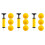 Viminston Roundnet Game  Vervangbare Competitieve Ballen  Volleybal 9-Pack met Pomp 1