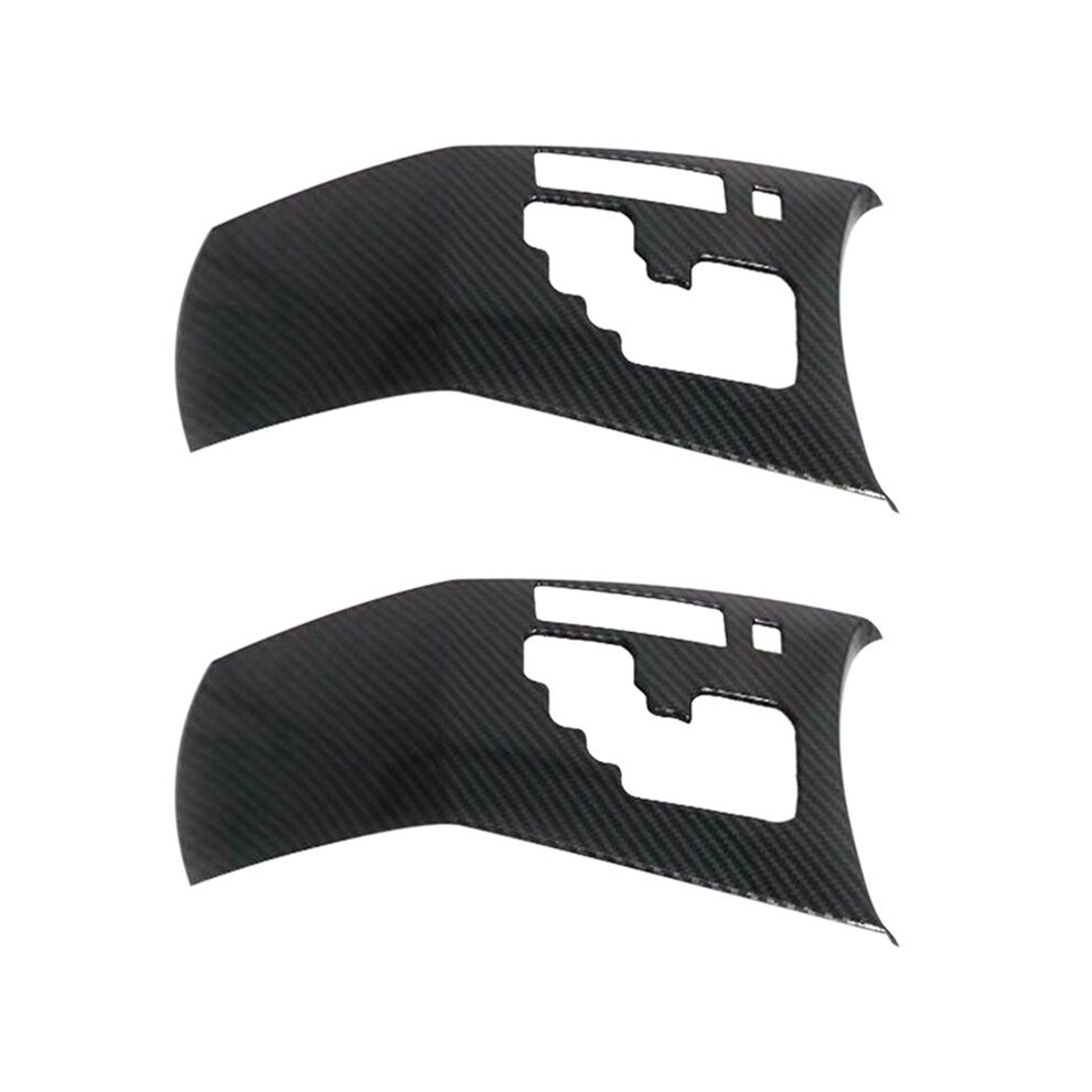 2X Car Carbon Fiber Central Gear Shift Panel Control Panel Decal Interior Modification For Vios 2016-2021 6031847121522