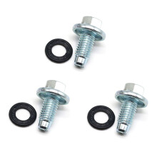3X Oil Pan Drain Plug Bolt W/ O-Ring for  for  for   11562588 24100042 03538469 96829610