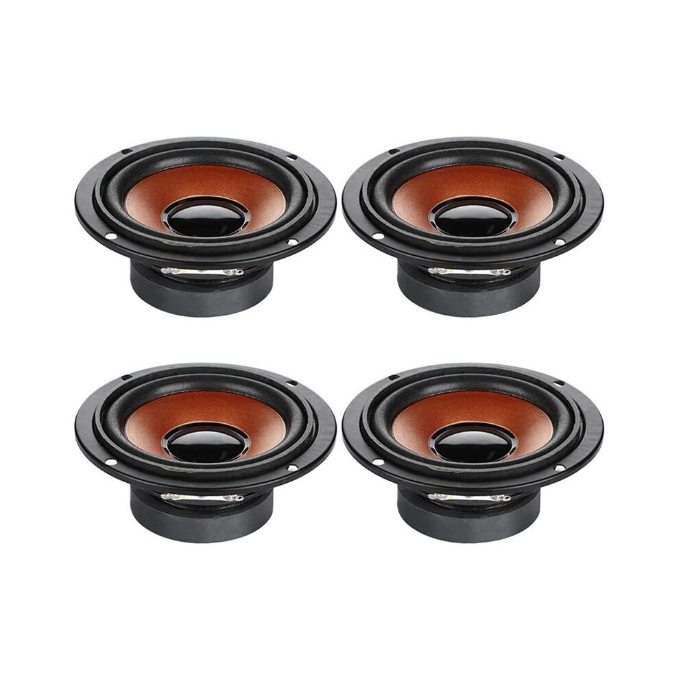 4Pcs Portable Full Range Speakers 4 Ohm 3W Sound Music Theater Loudspeaker 4713276327110