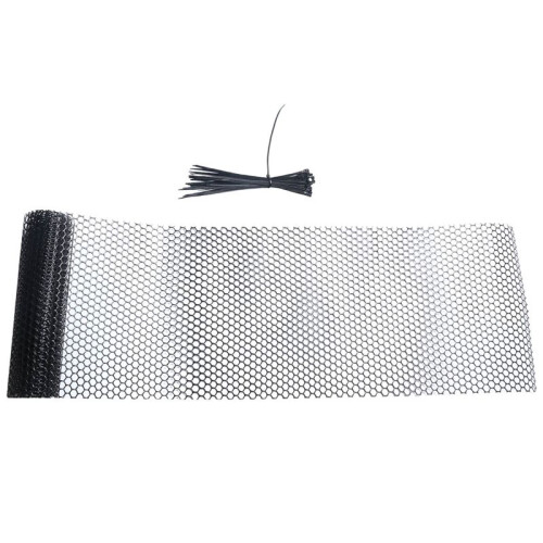 2X Reusable Plastic Chicken Wire Fence Mesh  Durable Hexagonal Mesh DIY Project (Black) 2