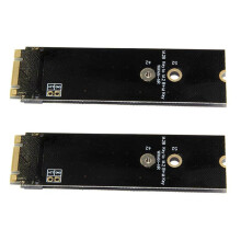 2X M.2 B-Key Naar M.2 M-Key NVME of B-Key Adapterkaart 4G 5G Netwerkkaartmodule met SIM-Kaartsleuf