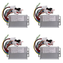 4X Electric Bike Brushless Motor Controller 36V/48V 350W for Electric Bicycle E-Bike Scooter Accessories