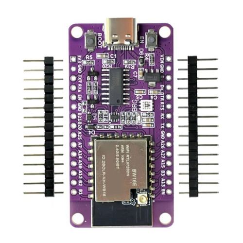 3X RTL8720DN Dual-Band WiFi  Module NICEMCU BW16 Development Board Onboard IPEX Antenne, Ongelast 1